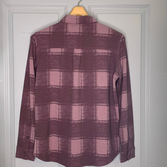 32° Degrees Heat Women's Cozy Knit Button-Up Shirt, Pearly Purple , XS NWT - Picture 4 of 7